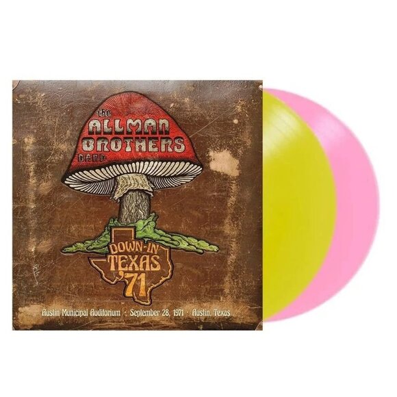 The Allman Brothers Band Down In Texas '71 (2-LP) ~ Exclusive Color ~New/Sealed! - Picture 1 of 2